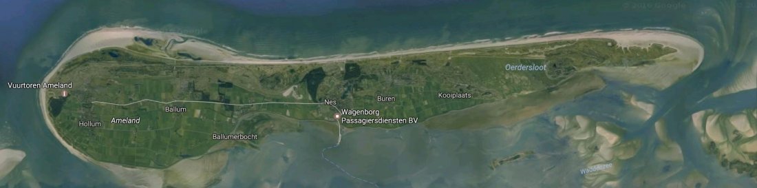 Het eiland Ameland